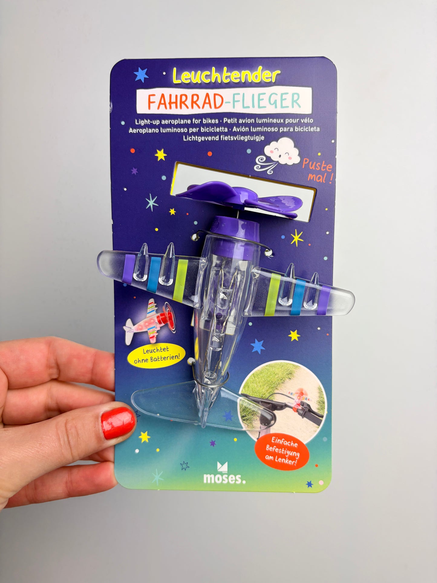 LEUCHTENDER FAHRRAD FLIEGER