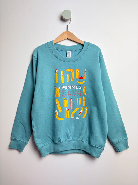 SWEATSHIRT POMMES CLUB  • 122 • SCHAFFENSLUST 🩷 fUX