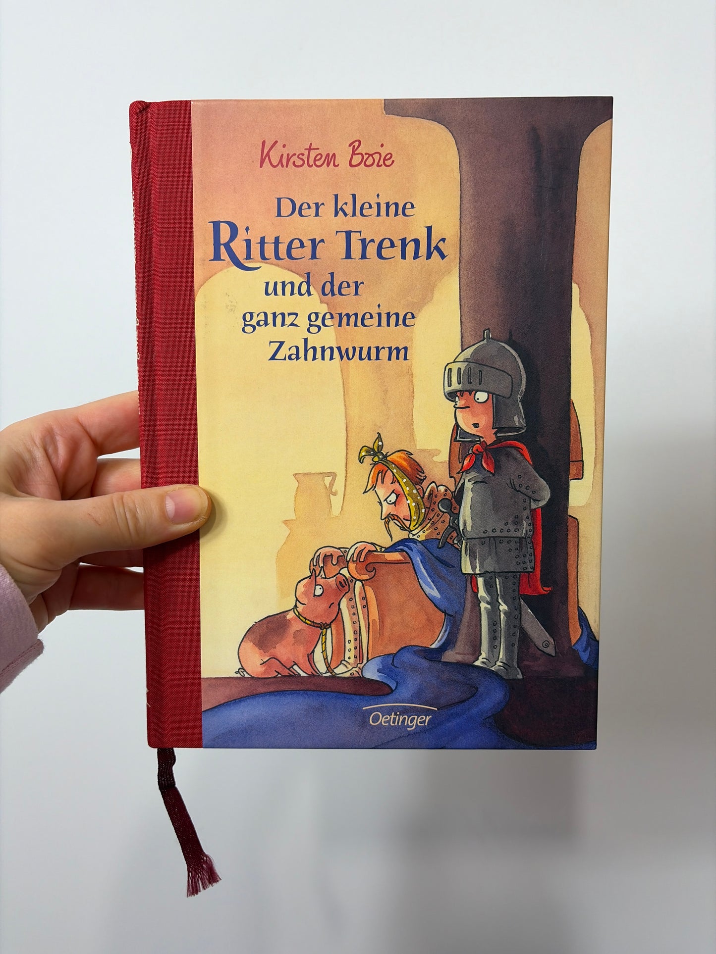 BUCH • DER KLEINE RITTER TRENK UND DER GANZ GEMEINE ZAHNWURM• OETINGER