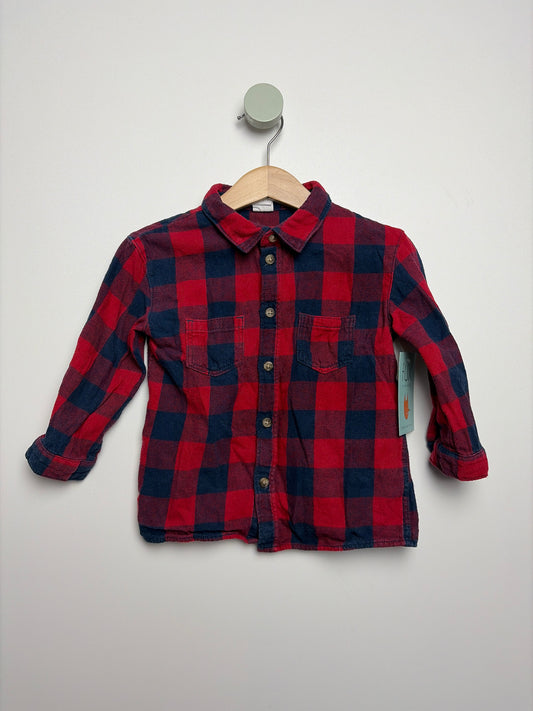 FLANELLHEMD KARIERT • 80 • H&M