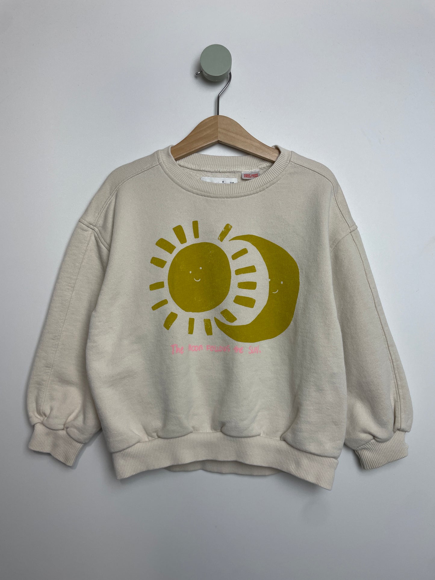Sweatshirt Sonne & Mond • 104 • zara