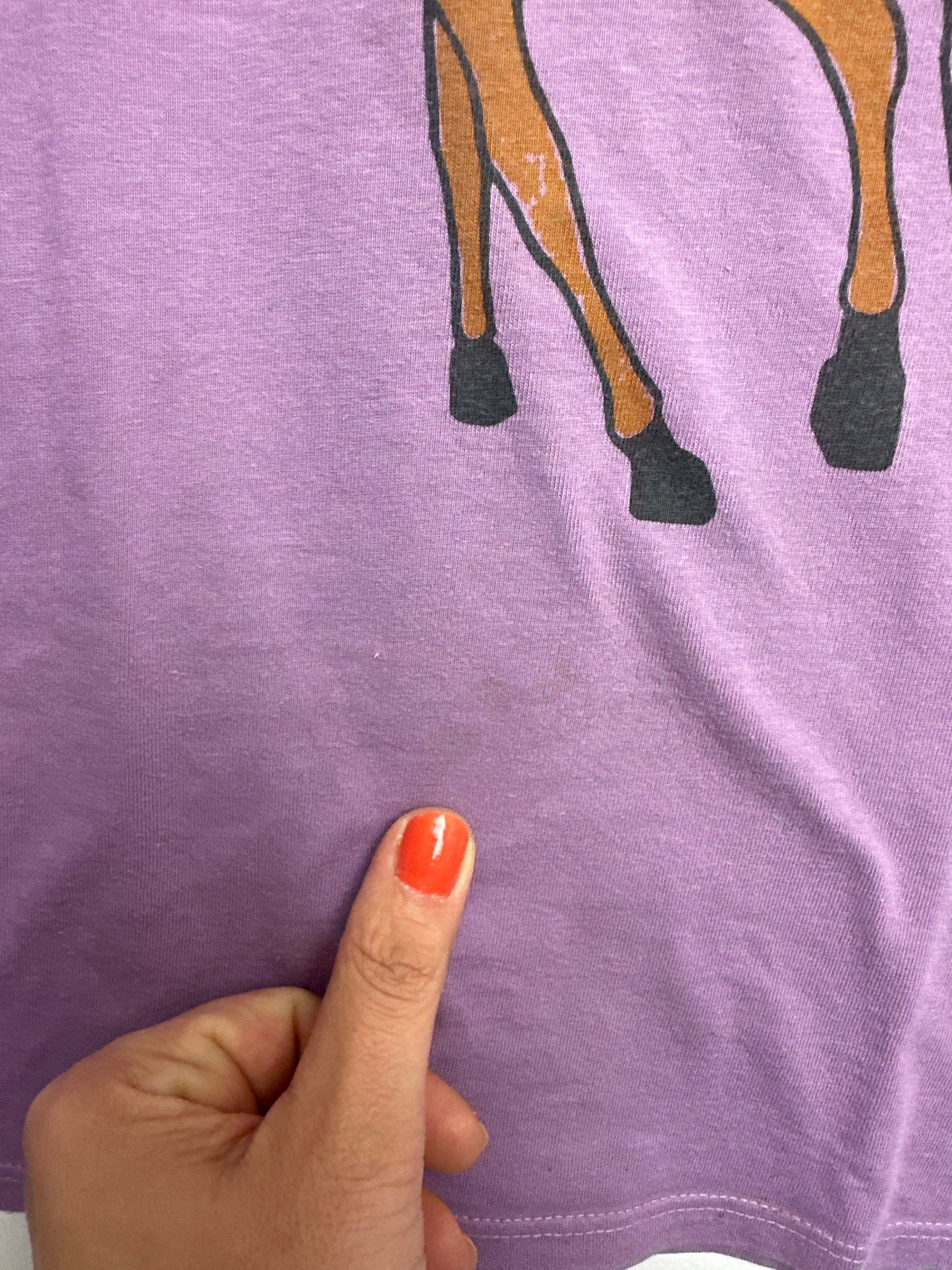 Langarmshirt Pferd • 128 • lötiekids