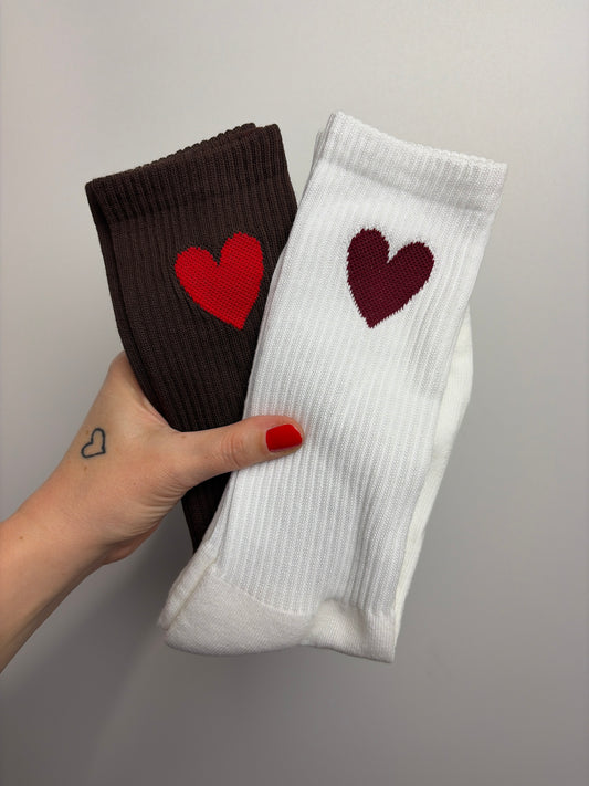 Socken The Big Heart • 2 Pack • chocolate kiss