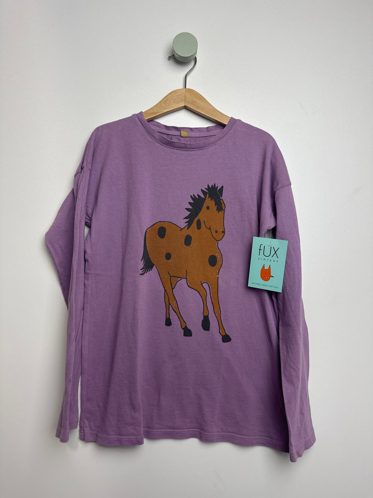Langarmshirt Pferd • 128 • lötiekids