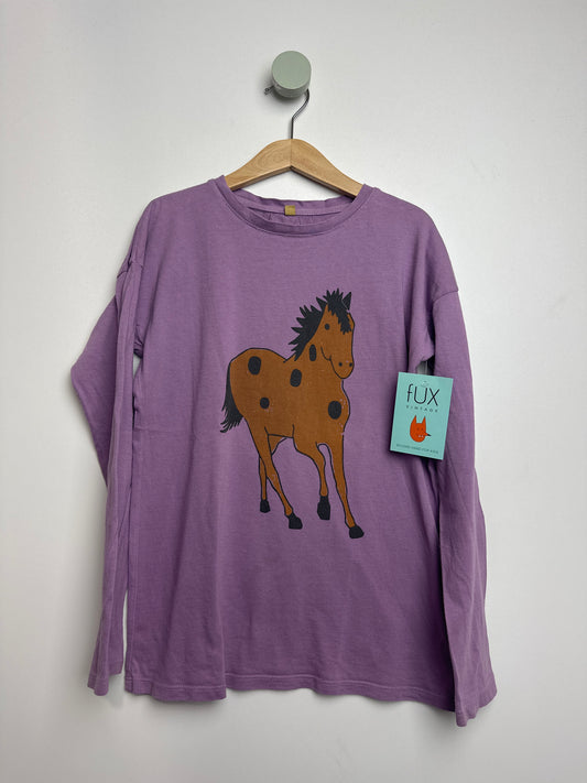 Langarmshirt Pferd • 128 • lötiekids