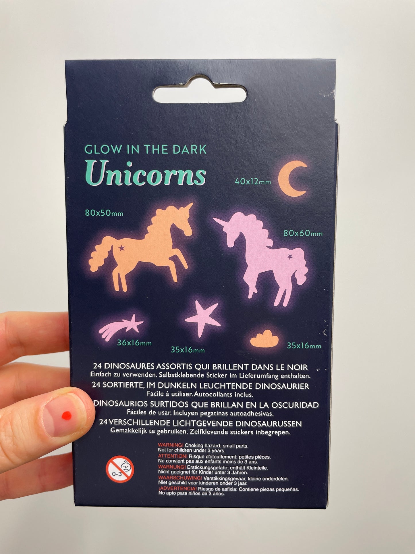 Wandsticker • Einhörner • Glow in the Dark