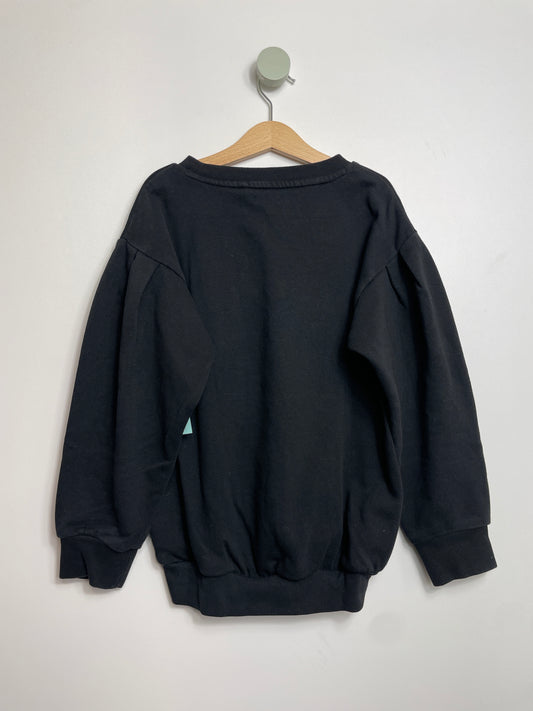 Sweatshirt Puffärmel & Regenbogen • 128 • next