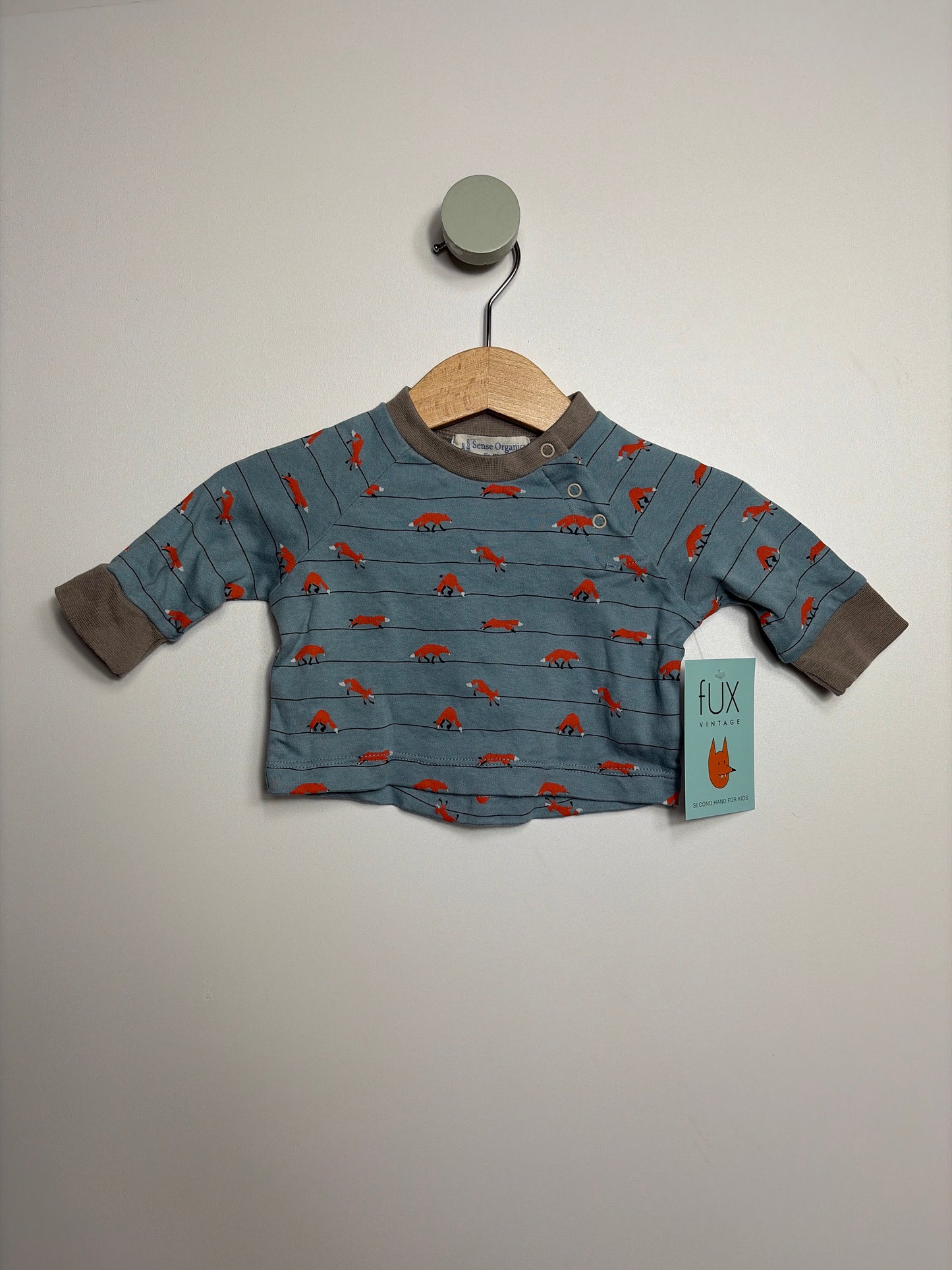 LANGARMSHIRT FUCHS • 56 • SENSE ORGANICS