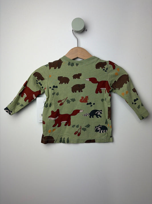 LANGARMSHIRT WALDTIERE • 68 • H&M
