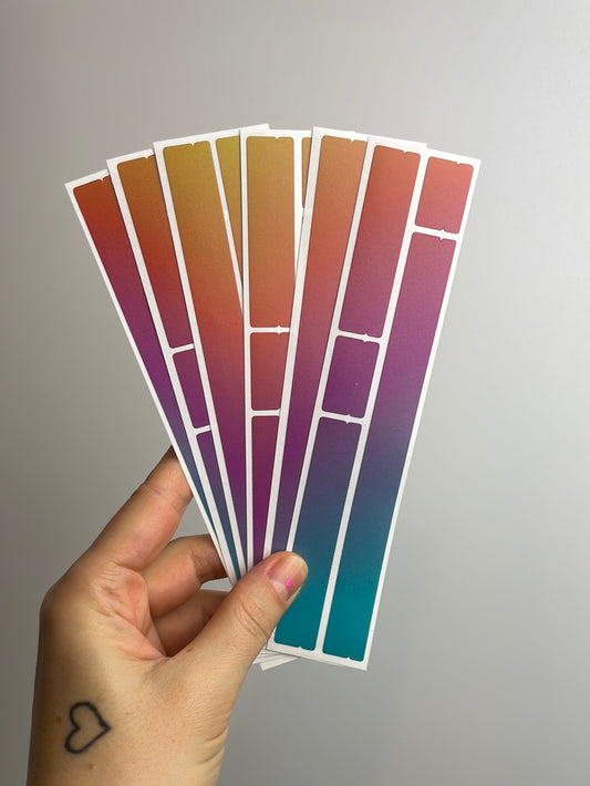 Reflective Speichensticker • Spokes Rainbow