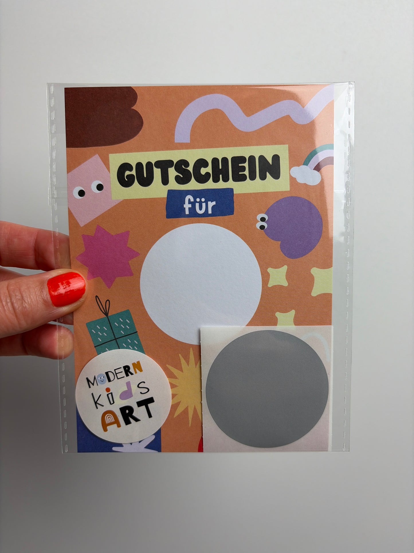 DIY GUTSCHEIN RUBBELLOS • DIN A6