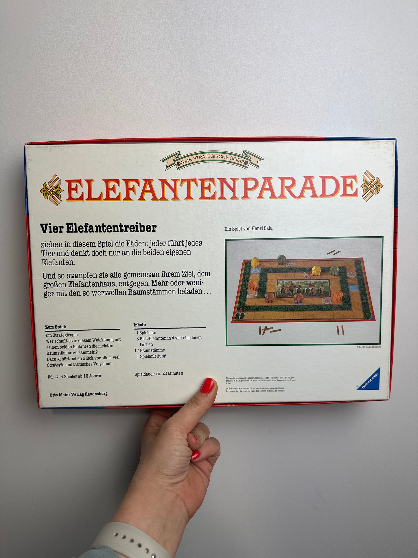 SPIEL • ELEFANTENPARADE • RAVENSBURGER