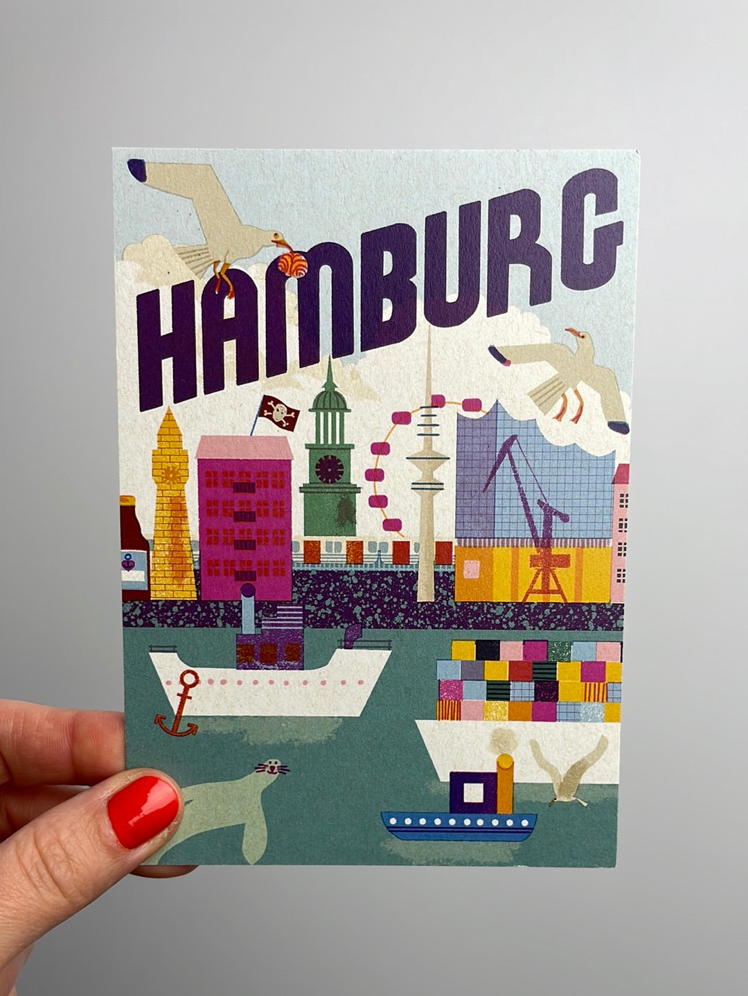 hamburg • Postkarte