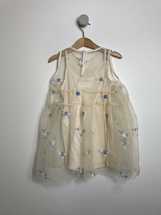 Kleid Blümchen • 98 • zara