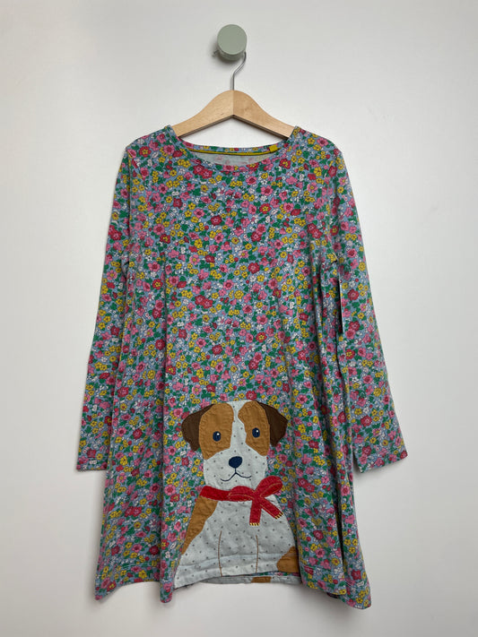 Kleid Blümchen & Hund • 122 • mini boden