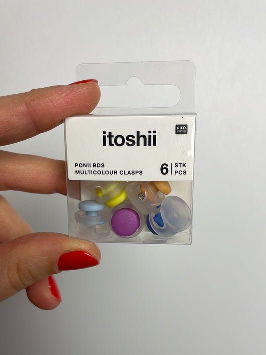 itoshii • Multicolor Verschlüsse