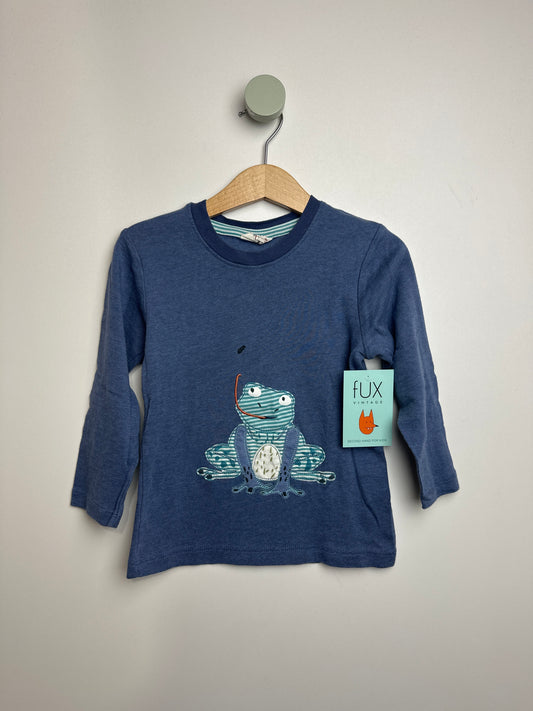 Langarmshirt Frosch • 92 • people wear organic