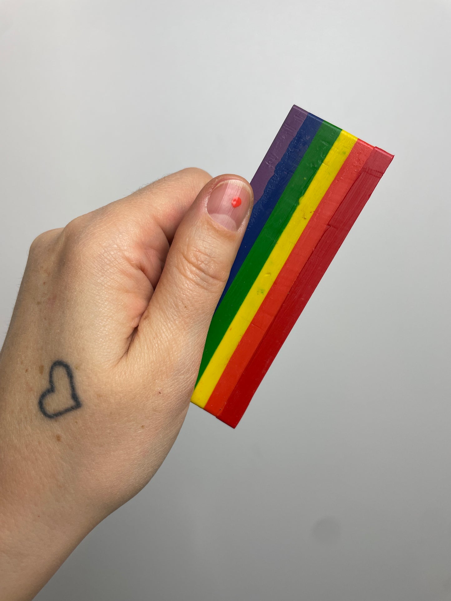 Regenbogen Jumbo Wachsmalstift