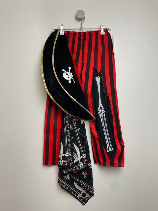 Piraten Hut, Tuch & Hose • 128