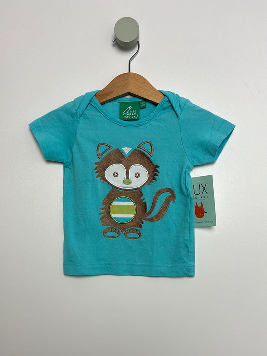 T-Shirt Waschbär • 80 • little green radicals