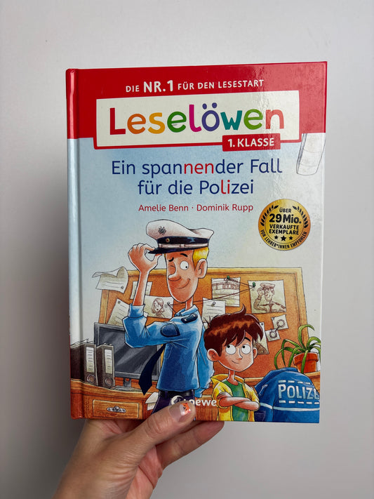 Leselöwen • Ein spannender Fall für die Polizei • loewe
