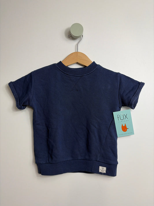 SWEATSHIRT MIT KURZEN ÄRMELN • 80 • WILD IM HERZEN