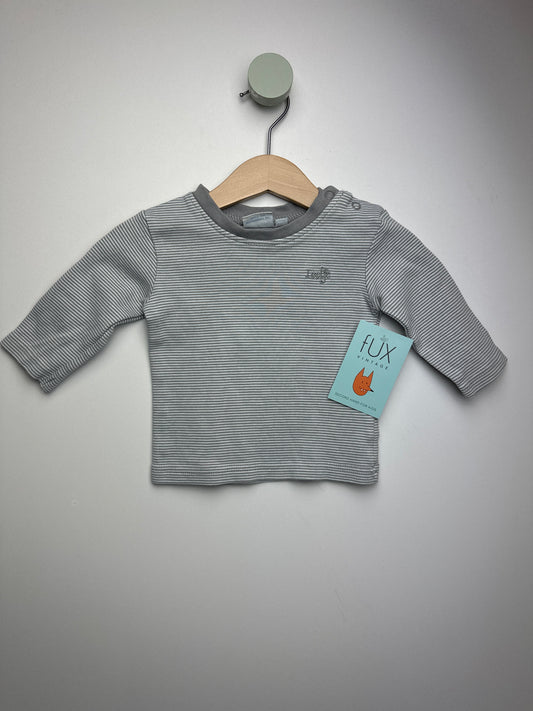 Langarmshirt geringelt • 62 • feetje