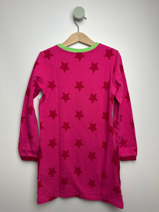Sweatkleid Sterne • 128 • jakoo