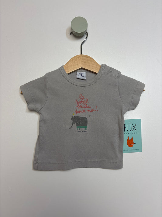 T-Shirt Elefant • 56 • petit bateau