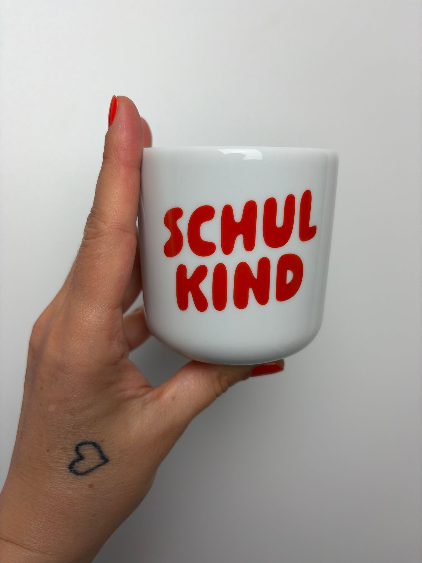 SCHULKIND BECHER • ROT