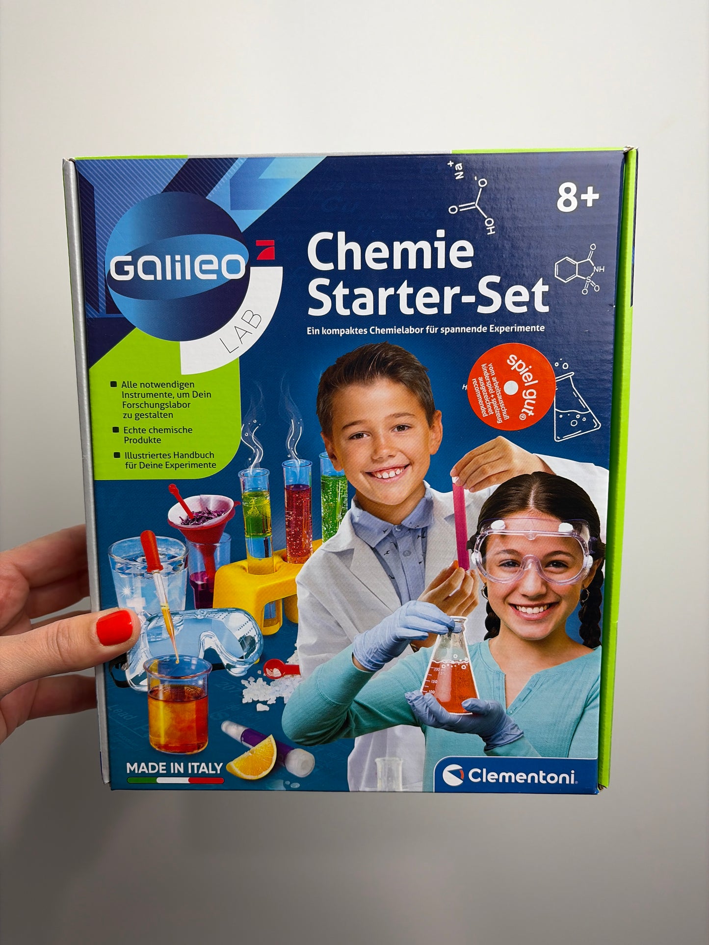 CHEMIE STARTER SET • GALILEO • CLEMENTONI
