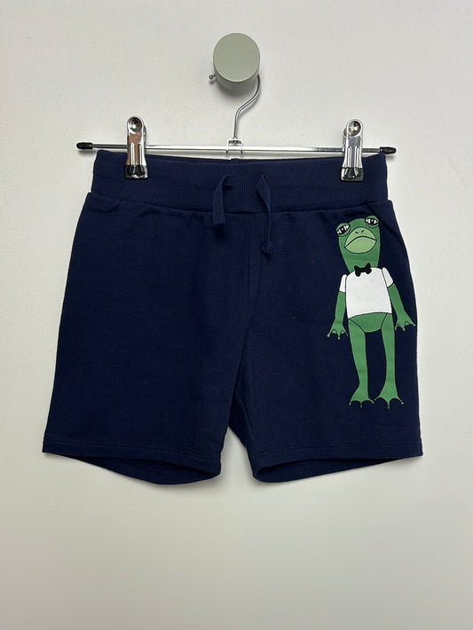 Sweat Shorts Frosch • 116 • mini rodini