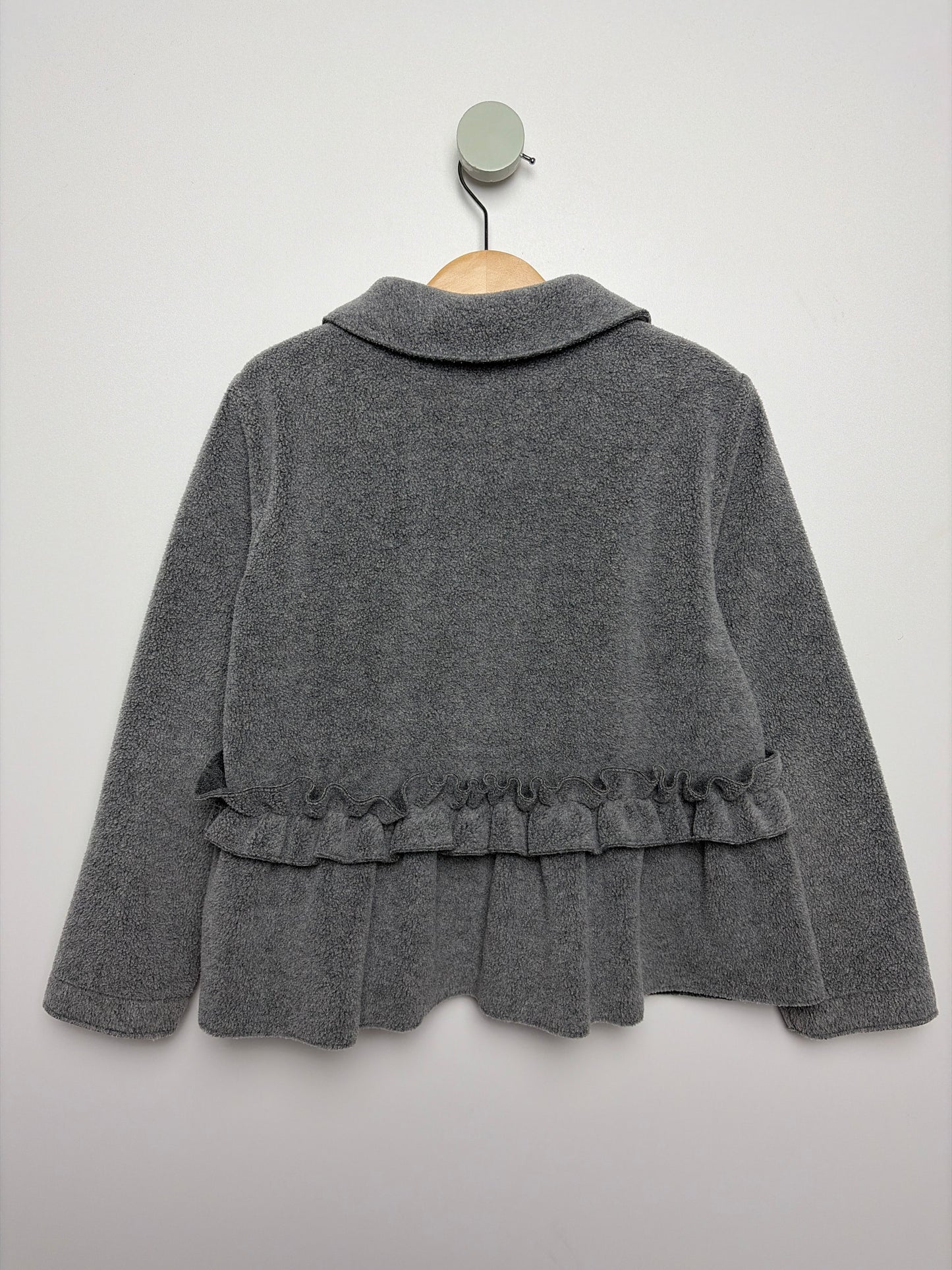 FLEECEJACKE MIT RÜSCHEN • 122 • IL GUFO