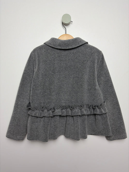FLEECEJACKE MIT RÜSCHEN • 122 • IL GUFO