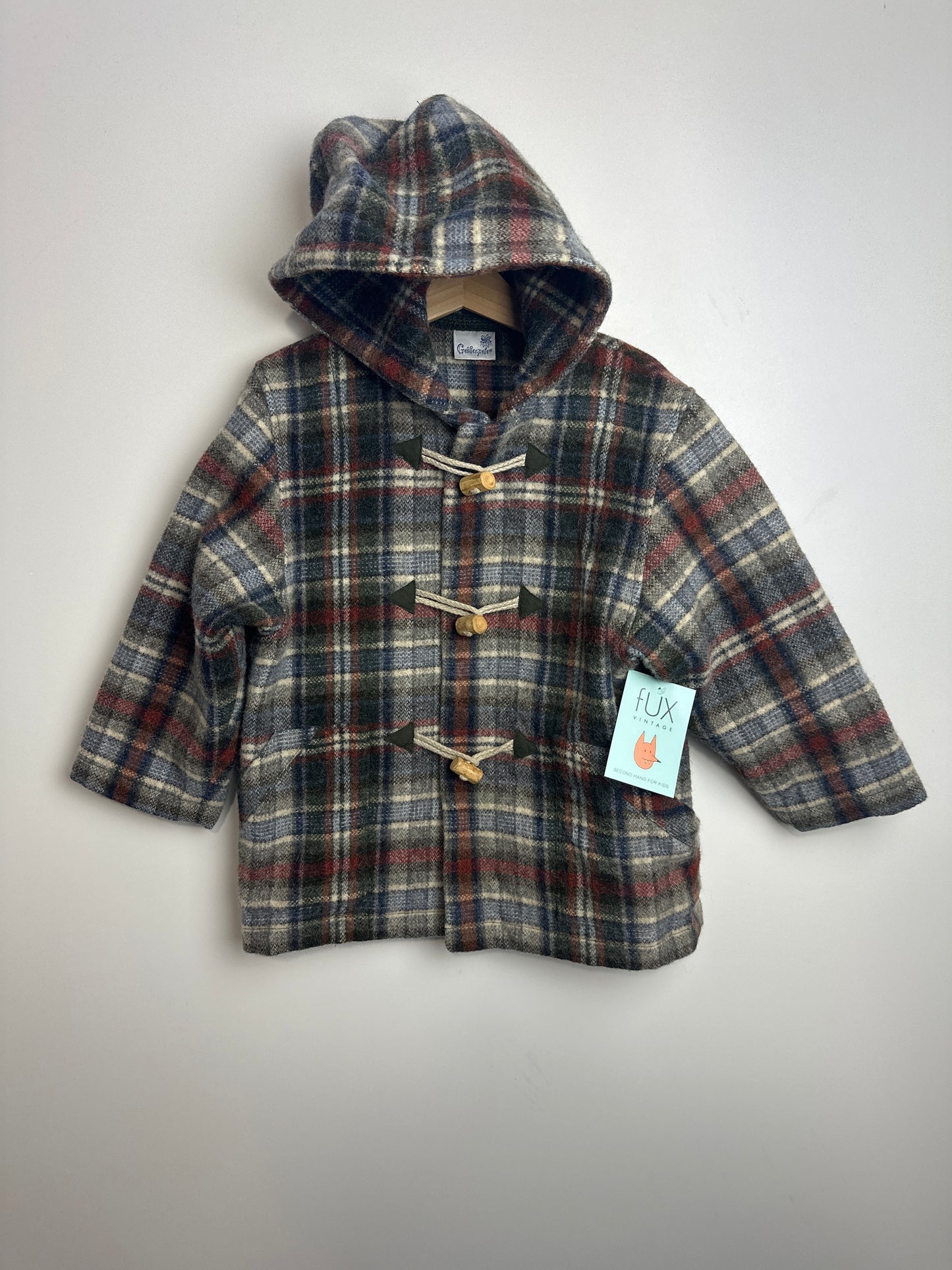 VINTAGE WOLLJACKE • 110 • GEIßENPETER