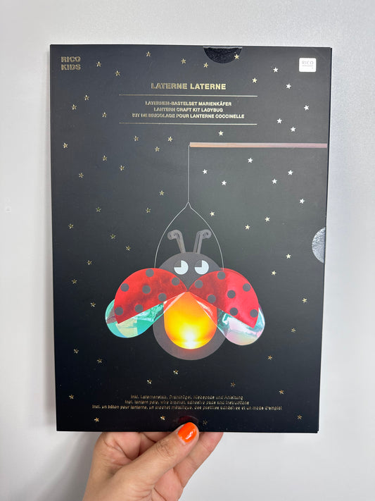 BASTELSET LATERNE • MARIENKÄFER