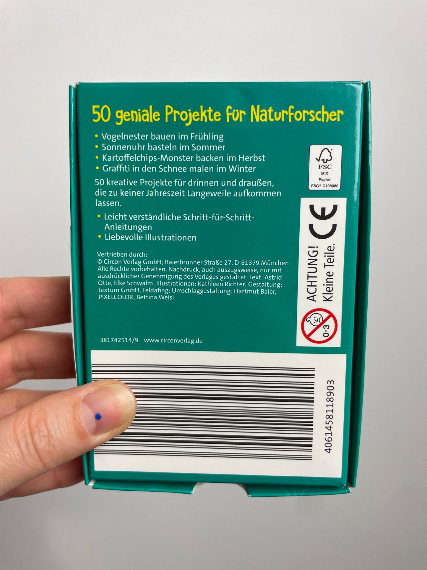 50 geniale Projekte für Naturforscher • Karten • circon verlag