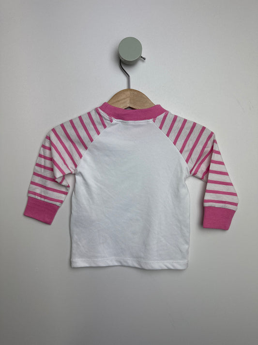 Langarmshirt Streifen • 56