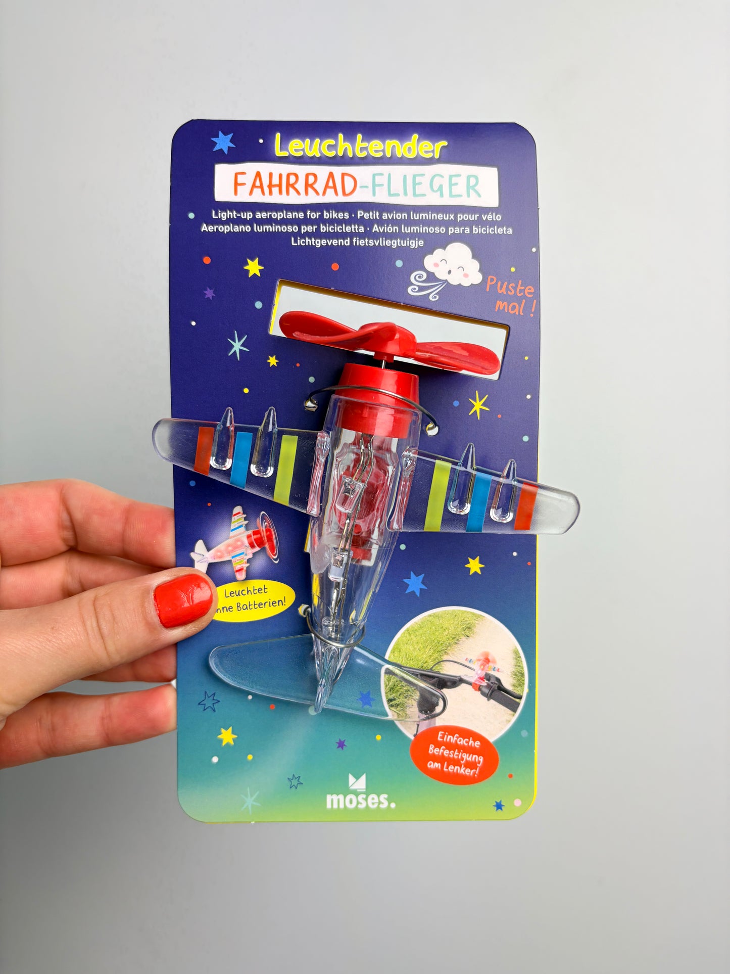LEUCHTENDER FAHRRAD FLIEGER