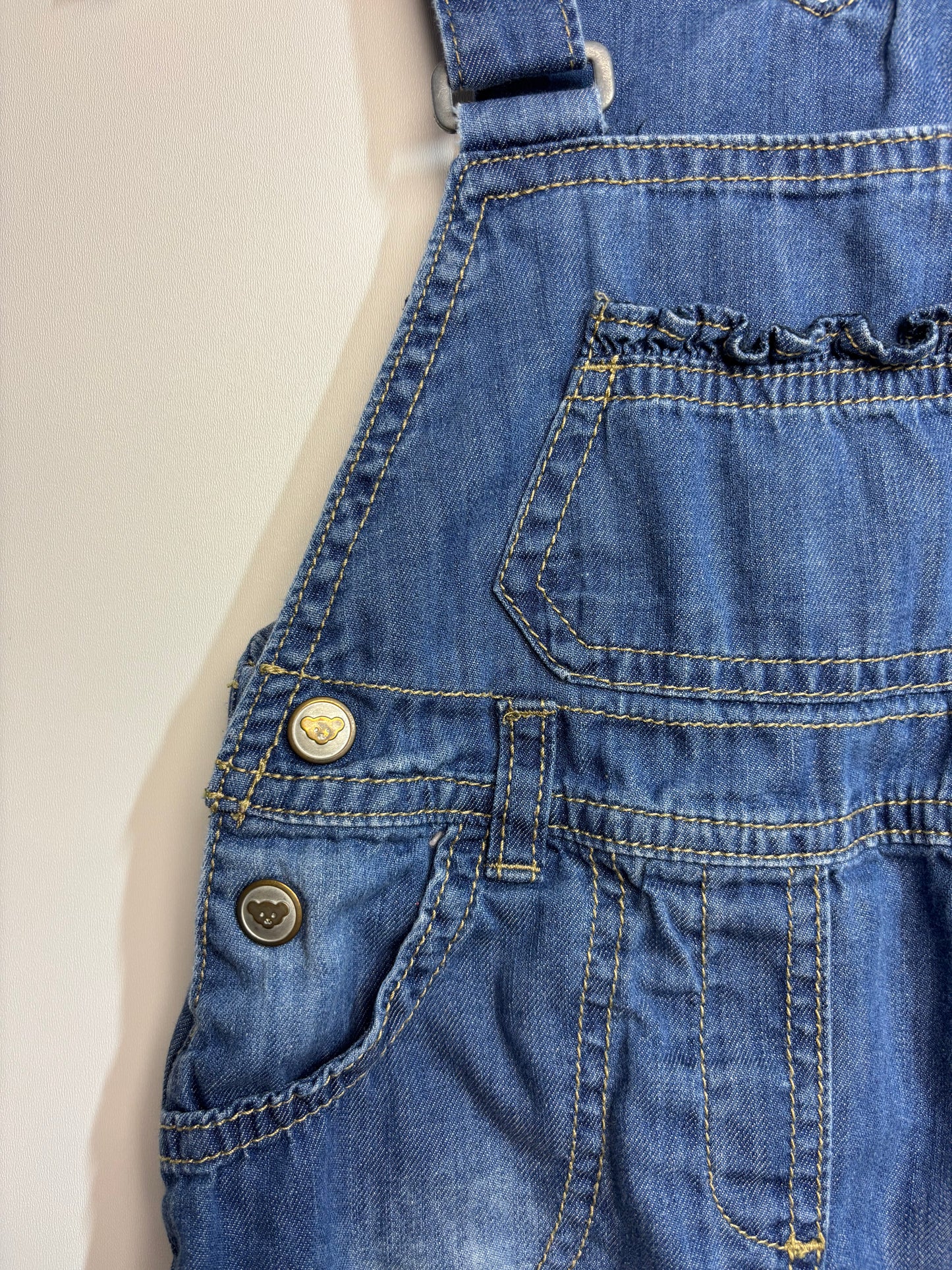 Jeans Latzkleid • 92 • steiff