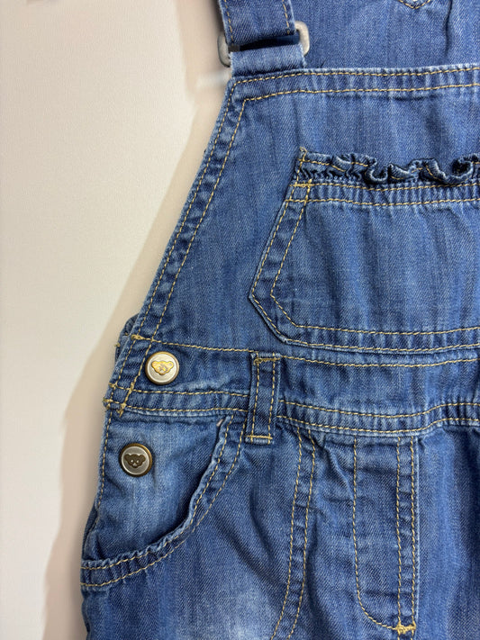 Jeans Latzkleid • 92 • steiff