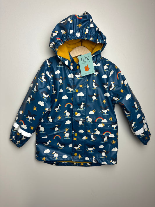 Regenjacke Papgeintaucher • 98 • frugi