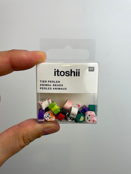 itoshii • Tier Perlen 11mm 20 Stück