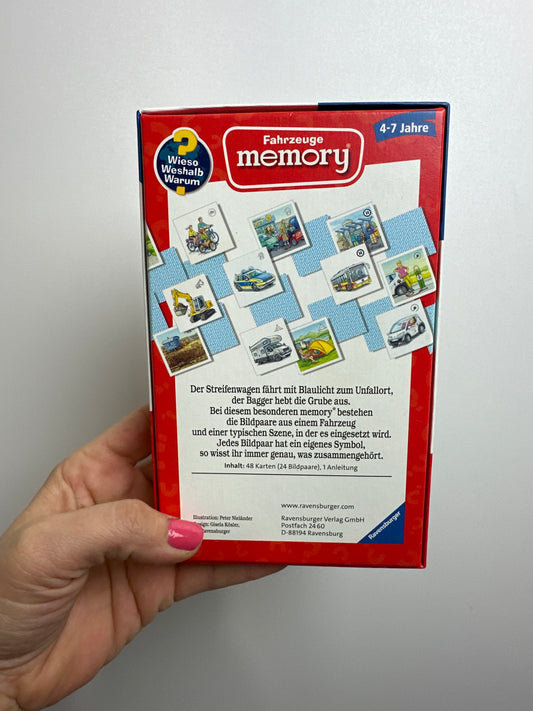 Fahrzeuge Memory • ravensburger