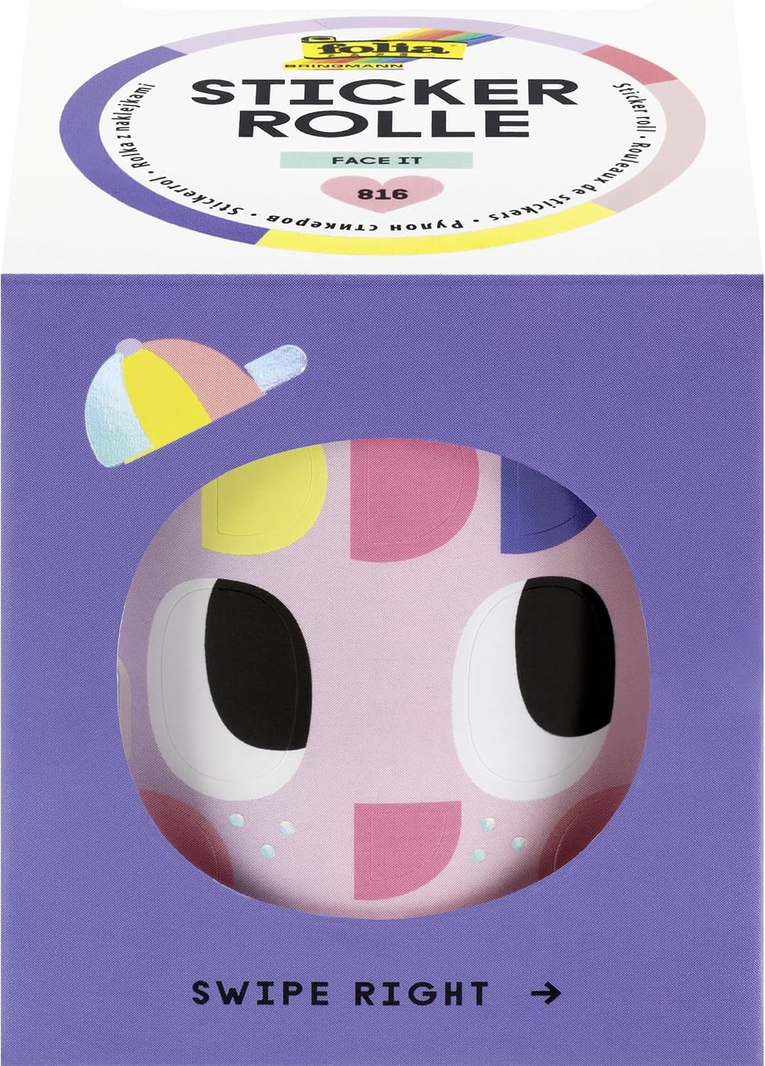 FOLIA • STICKERROLLE FACE IT • 816 Sticker