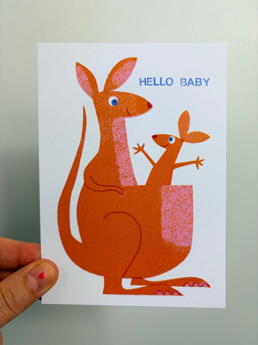 HELLO BABY • POSTKARTE