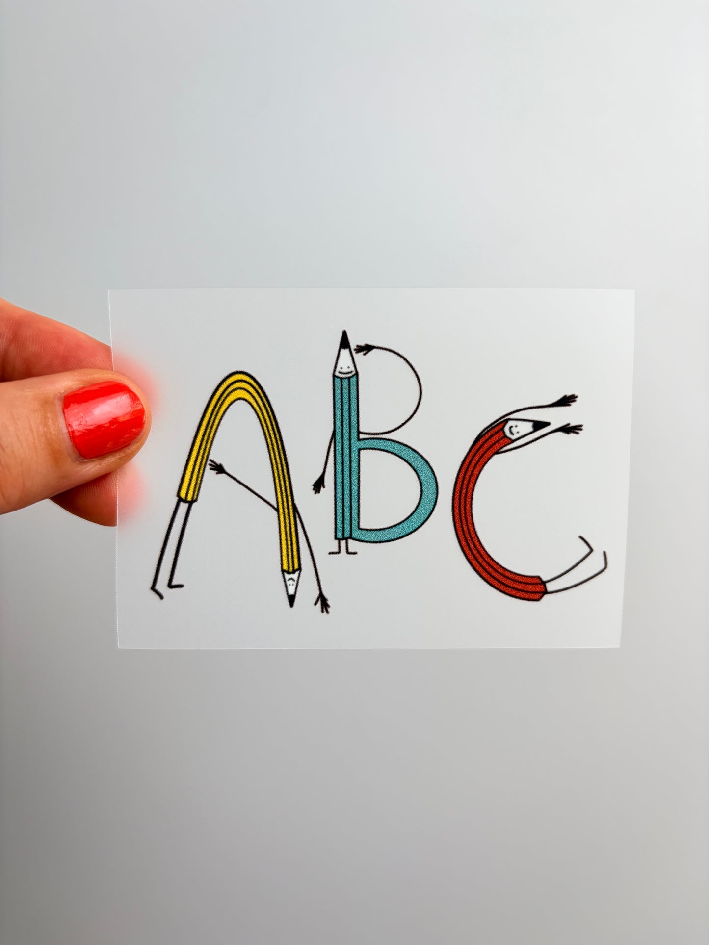 BÜGELBILD • ABC