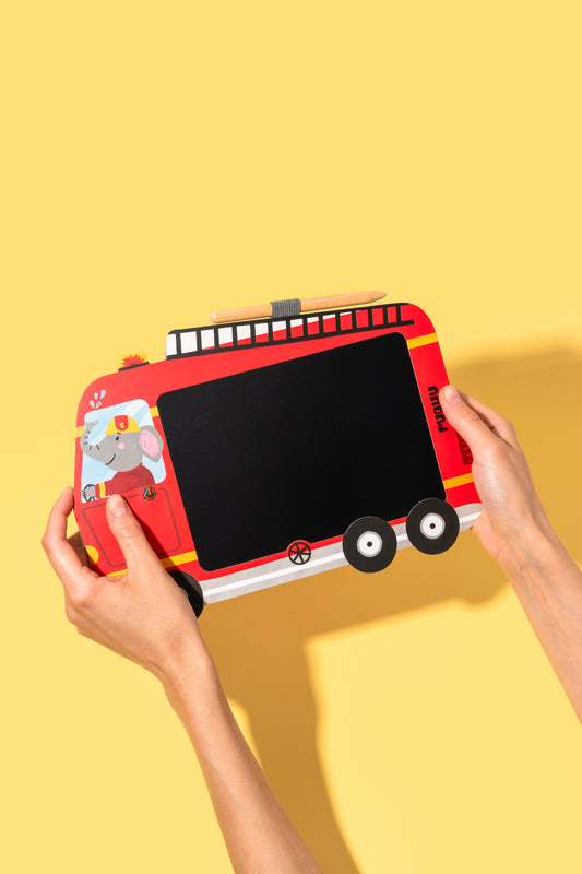 LCD DOODLE PAD • FEUERWEHRWAGEN