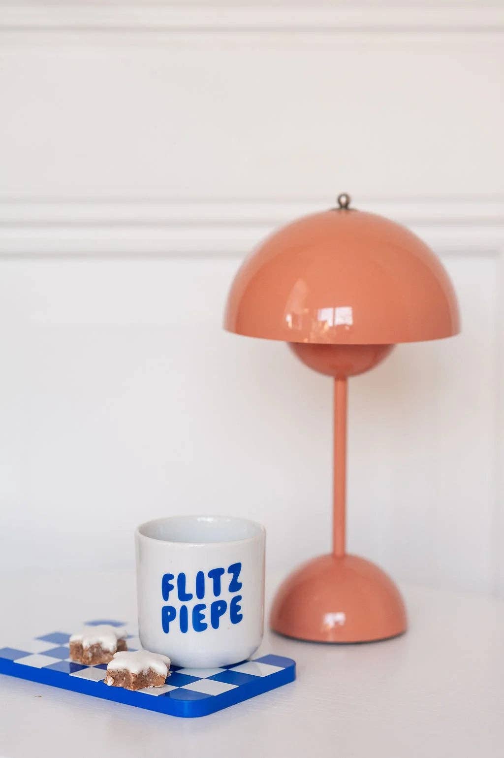 FLITZPIEPE BECHER • BLAU