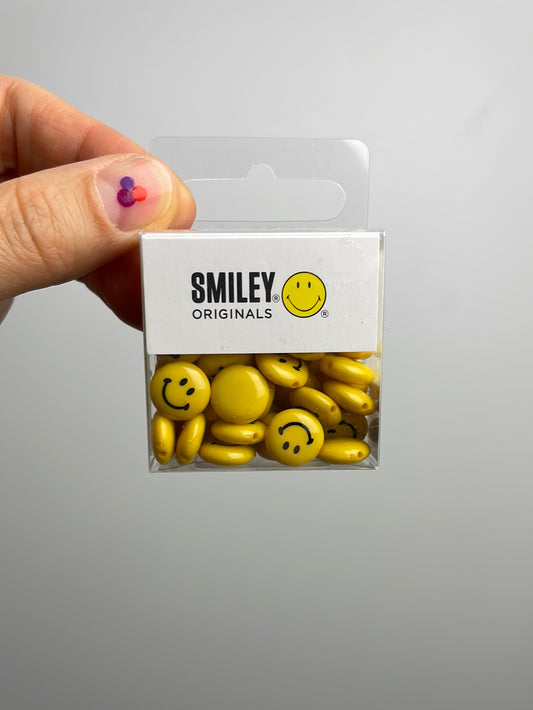 Smiley • Perlen •  Linse